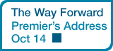 The Way Forward: Premier's address October 14, 6:40 PM on CTV and alberta.ca. Click for more information.